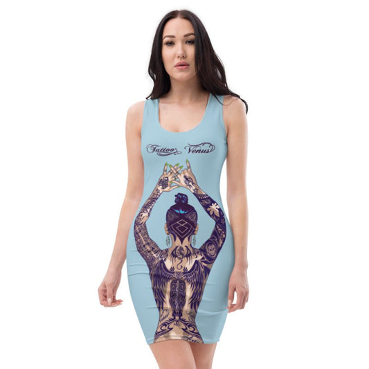 Sublimation Cut & Sew Dress - Tattoos Venus