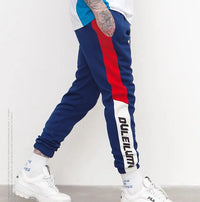 Sweatswear Pants Printing Side Stripe Pockets Men Vintage Sweatpants - Premium Pants for sale