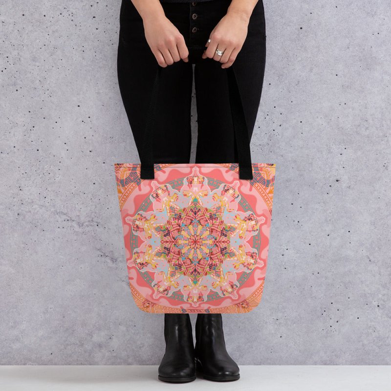 Tote bag - Mandala Pink