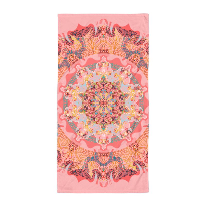 Towel - Mandala Pink