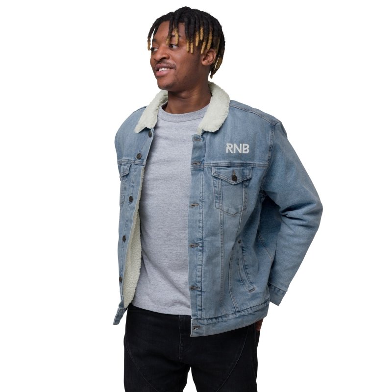 Unisex denim sherpa jacket - Rnb