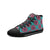 Unisex High Top Canvas Shoes - Mandala medium color