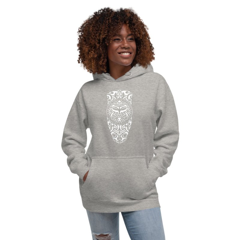 Unisex Hoodie - Polynesian Graphic style Front&amp;Back DTG