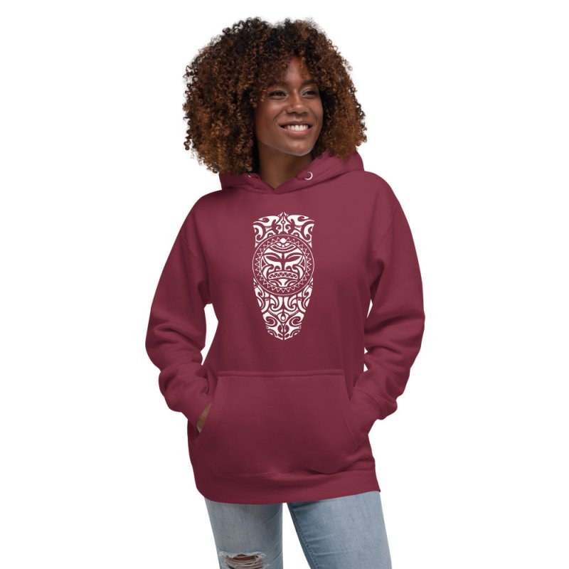 Unisex Hoodie - Polynesian Graphic style Front&Back DTG