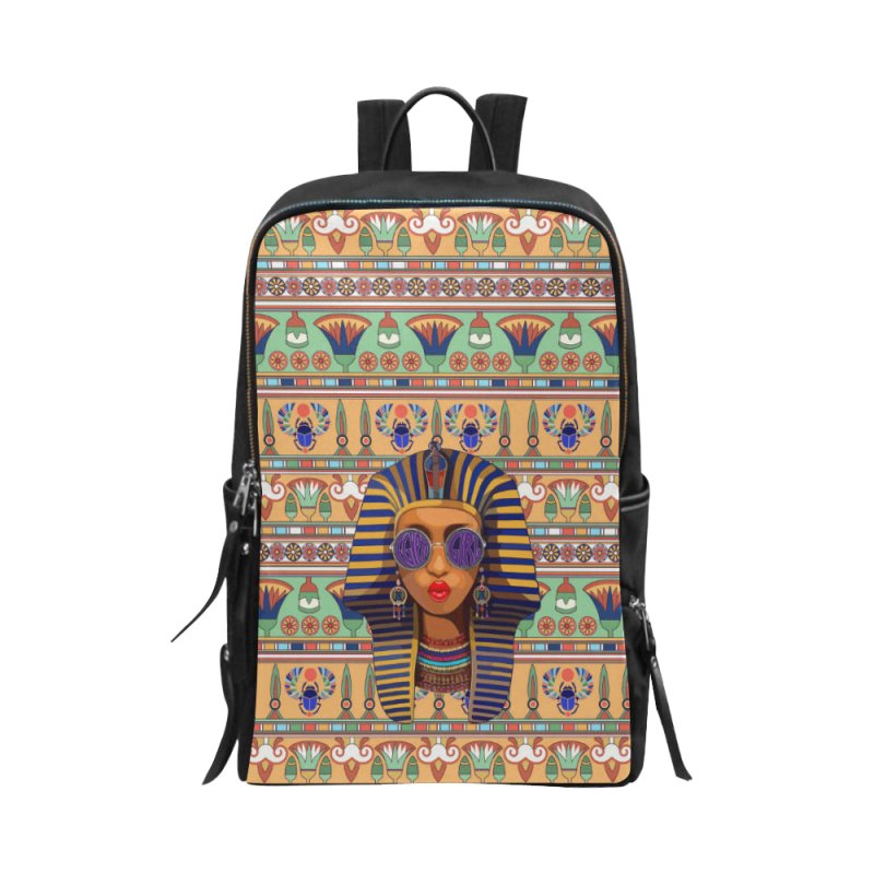 Unisex School Bag Travel Backpack 15-Inch Laptop (Model 1664)- Egypt Style