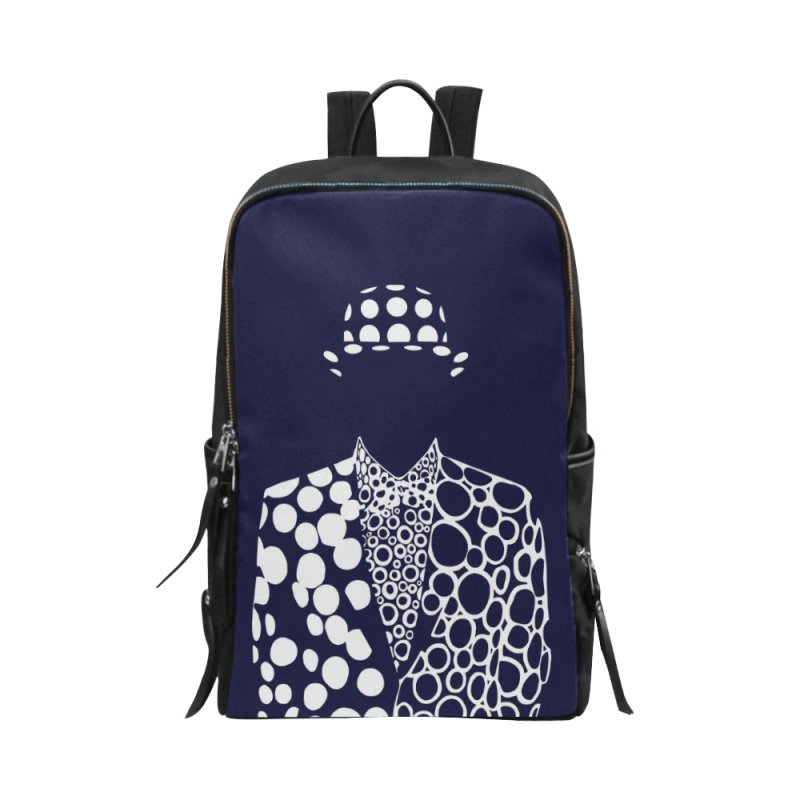 Unisex School Bag Travel Backpack 15-Inch Laptop (Model 1664)- English Man