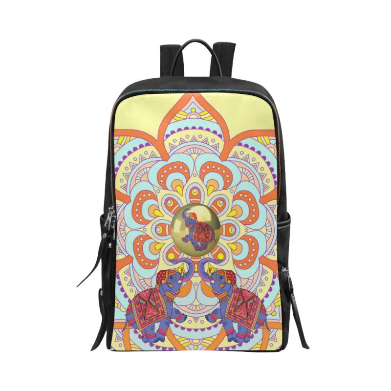 Unisex School Bag Travel Backpack 15-Inch Laptop (Model 1664)- India style