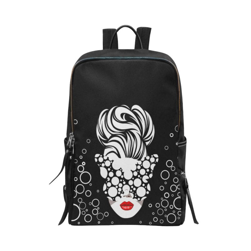 Unisex School Bag Travel Backpack 15-Inch Laptop (Model 1664)- Italy Black