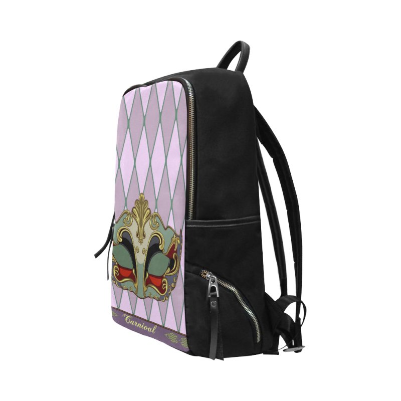 Unisex School Bag Travel Backpack 15-Inch Laptop (Model 1664)- Mask Color