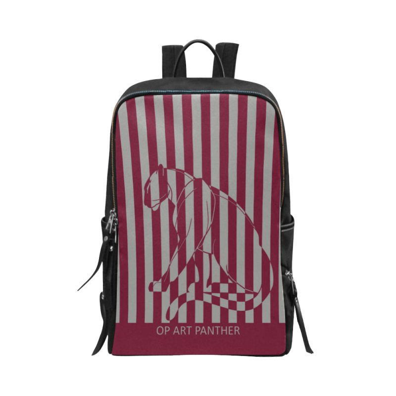 Unisex School Bag Travel Backpack 15-Inch Laptop (Model 1664)- Panther Color