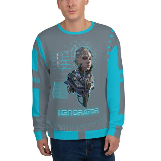 Unisex Sweatshirt - Cyberstyle paint default