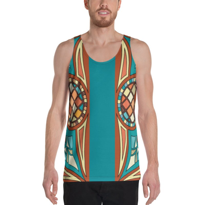 Unisex Tank Top - Portugal ornament