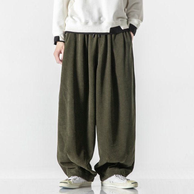 Voguable New Men's Casual Trousers Streetwear Harem Pants Fashion Woman Long Pants Big Size Loose Male Sweatpants Harajuku Style 5XL