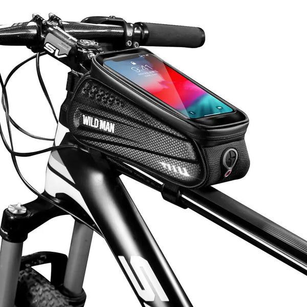WILD MAN Hard shell bicycle bag