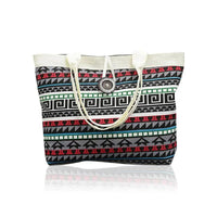 Women Handbag National Wind Printed Canvas Tote Casual Beach Bags Women Shopping Bag Handbags Bolsos Mujer