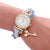 Women Padlock Diamond Bracelet Wrist Watch