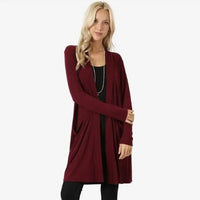 Women's Cardigan Long Sleeve Medium Long