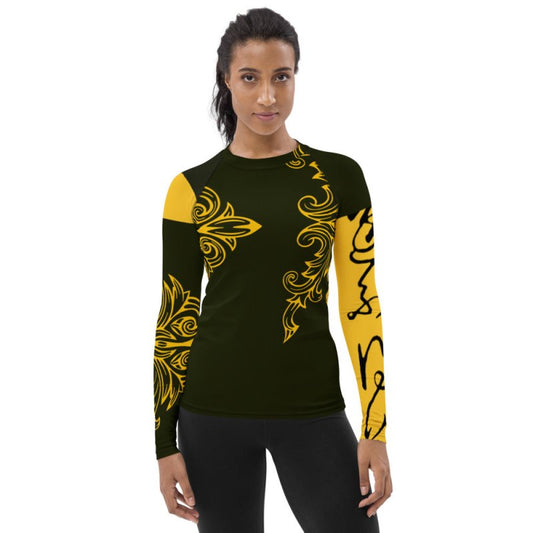 Women's Rash Guard - Pattern design