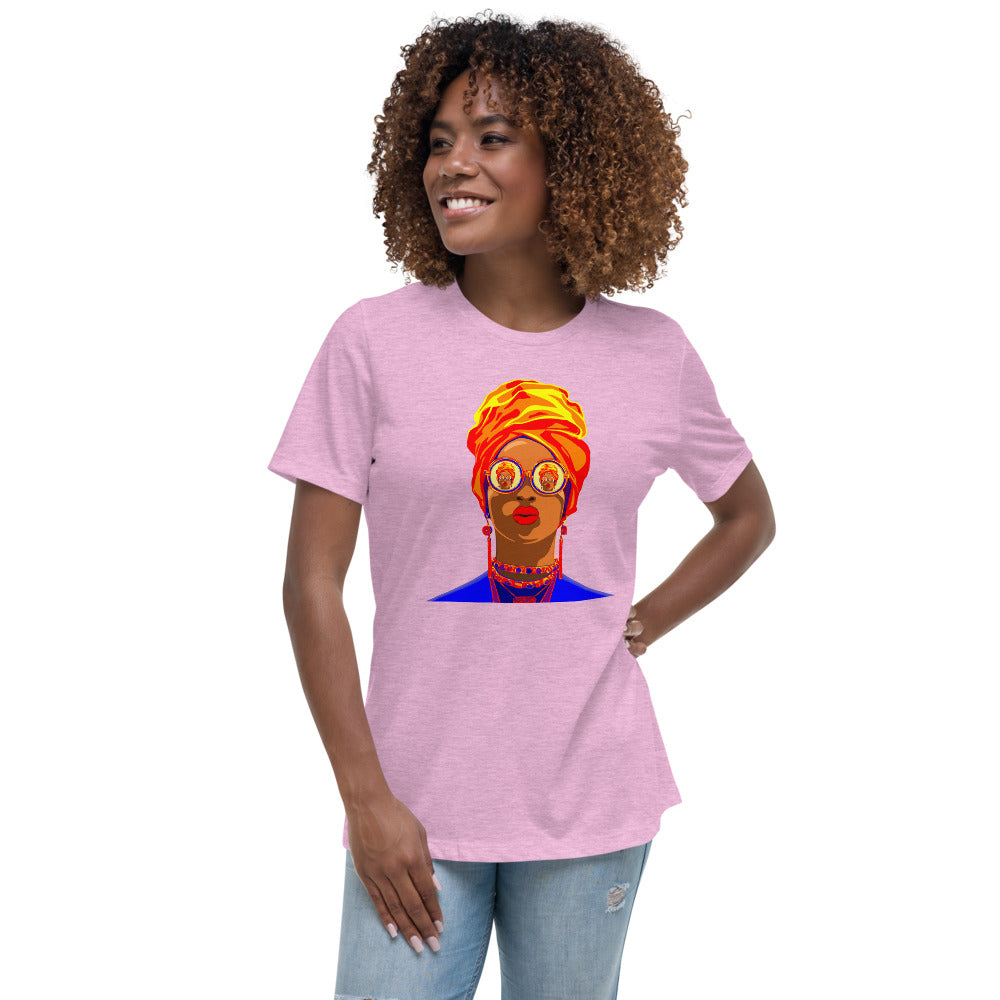 Women's Relaxed T-Shirt - Afro unlimited