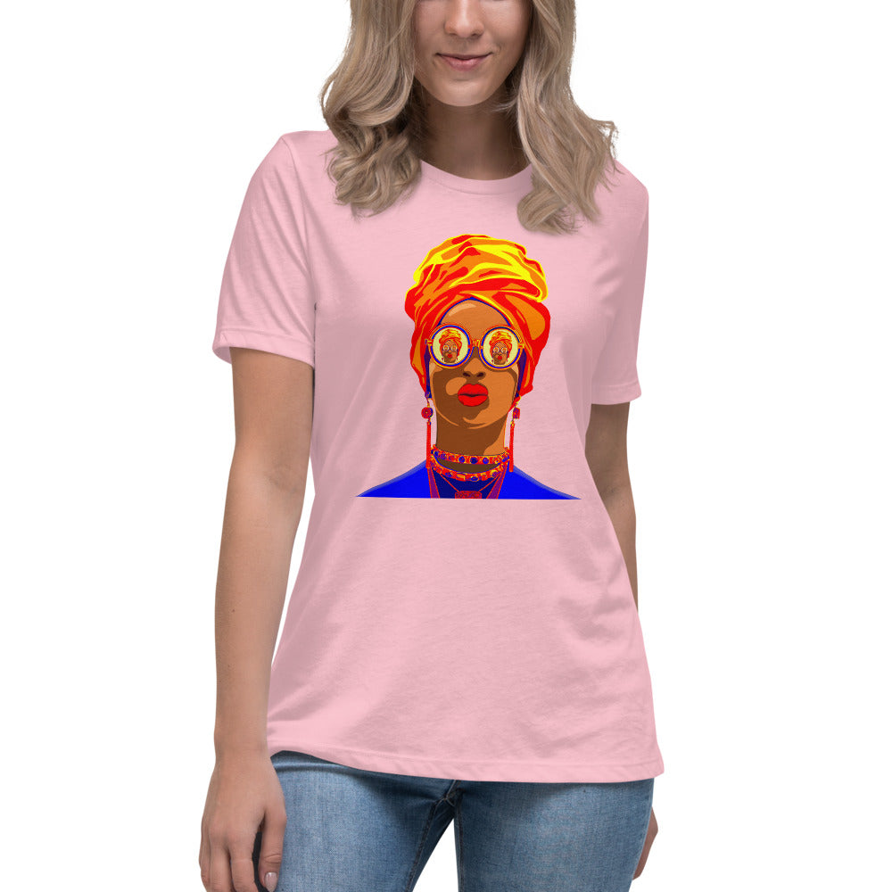 Women's Relaxed T-Shirt - Afro unlimited
